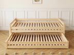 Lit simple en bois design épuré et chaleureux 90x190 – Lit Cocon